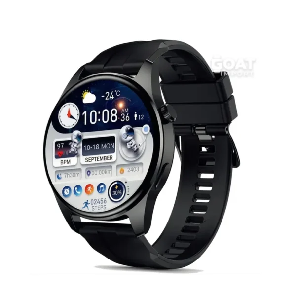 Smartwatch Mobulaa H4 Plus AMOLED 1.5” Llamadas Bluetooth Monitor Salud Multideporte